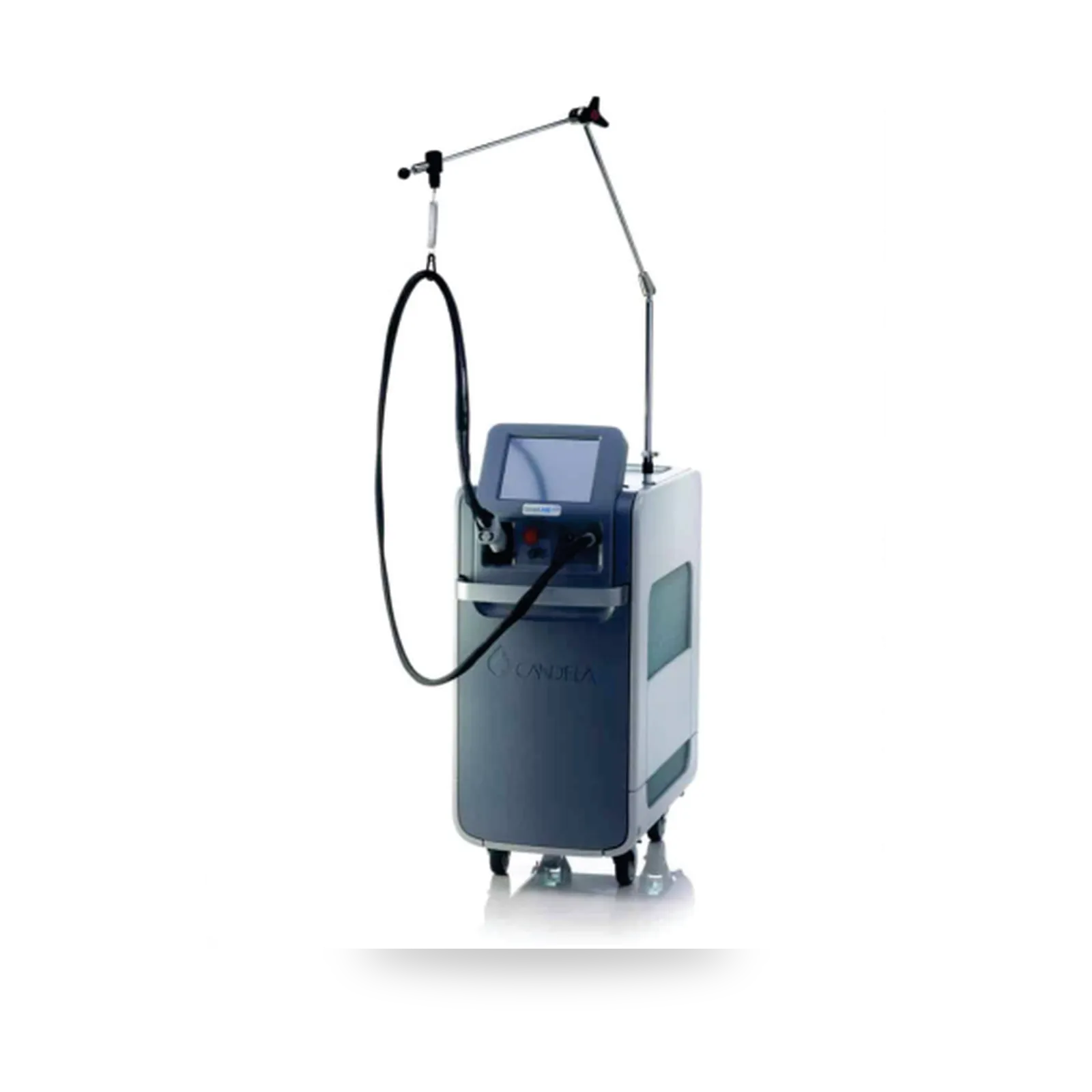 Long-pulsed Nd:YAG laser machine with fiber delivery